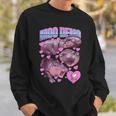 Moo Deng I Love You Cochon Rebondissant En Thaïlandais Mignon Bébé Hippopotame Meme Sweater e Cadeaux pour lui