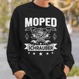 Moped Screwdriver Moped Driver Bicycle Motorcycle Spark Plug Sweatshirt Geschenke für Ihn