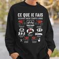 Moto Gp Courses Ce Que Je Fais Moto Gp Motard Humour Sweater e Cadeaux pour lui