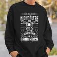 Motorcycle Nicht Älter Einen Gang High Biker Sweatshirt Geschenke für Ihn