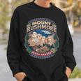 Mount Rushmore South Dakota Retro 80S Mt Rushmore Souvenir Sweatshirt Gifts for Him