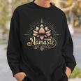 Namaste Peace & Harmonie Yoga Auf Deutsch Sweatshirt Geschenke für Ihn