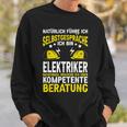 Natürlich Führe Ich Selbstgespräche Elektriker Sweatshirt Geschenke für Ihn