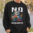 No Hay Peticiones Dj Cat Edm Dance Music Camisa de entrenamiento Regalos para él