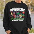 Non Sono In Pensione Sono Un Giardiniere Felpa Regalos para él