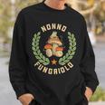 Nonno Fungaiolo Nonno Uomini Raccogli Funghi Porcini Felpa Regalos para él