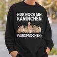 Nur Noch Ein Kaninchen Promise Nur Noch Ein Sweatshirt Geschenke für Ihn