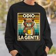 Odio La Gente Gatto Caffè Divertente Regalo Io Odio La Gente Felpa Regalos para él