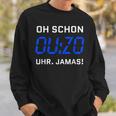 Oh Schon Ouzo Watch Jamas Slogan Alcohol Greek Ouzo Sweatshirt Geschenke für Ihn