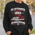 Oldtimer Baujahr 1954Intage Birthday Sweatshirt Geschenke für Ihn