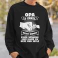 Opa & Enkel Immer Ein Herz Und Seele Opa Angel S Sweatshirt Geschenke für Ihn