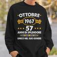 Ottobre 1967 57 Anni Compleanno Uomo Donna 1967 Felpa Regalos para él