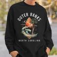 Outer Banks Carolina Del Nord Surfintage Surfing Surfer Felpa Regalos para él