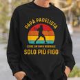 Padel Papà Padelista Divertente Felpa Regalos para él