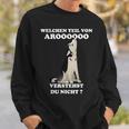 Which Part Of Aroooooo Do You Not Understand Husky Sibe Sweatshirt Geschenke für Ihn