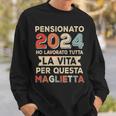 Pensione 2024 Regalo Uomo Divertente Pensionato 2024 Felpa Regalos para él