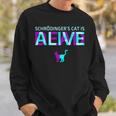 Physics Quantal Student Nerd Dead Alive Schrödinger Cat Felpa Regalos para él