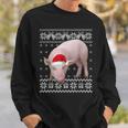 Pig Christmas Ugly Christmas Sweater Sweatshirt Gifts for Him