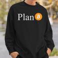 Plan B Bitcoin Meme Felpa Regalos para él