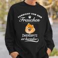 Pomeranian Orsicht Frauchen Sweatshirt Geschenke für Ihn