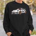 Porsc Gt 3 Rs Sports Car Coupe 911 Sweatshirt Geschenke für Ihn