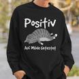 Positiv Auf Müde Getestet Fun Cat Sleep Sweatshirt Geschenke für Ihn