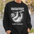Procrastinare È La Mia Passione Felpa Regalos para él