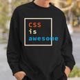 Programmatore Css Is Awesome Geek Coder Computer Felpa Regalos para él
