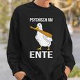 Psychisch Am Ente Sweatshirt Geschenke für Ihn