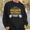 Questo È L'aspetto Di Un Ingegnere Dei Materiali Figo Felpa Regalos para él