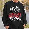 Race Car Birthday Party Racing Family Mimi Pit Crew Sweatshirt Gifts for Him
