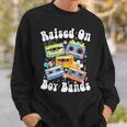 Raised On 90S Boy Bands Cassette Tape Retro Sweatshirt Geschenke für Ihn