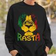 Rasta Lion Lionhead Reggae Rastafari Jamaica Sweatshirt Geschenke für Ihn