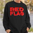 Red Flag Sweatshirt Geschenke für Ihn