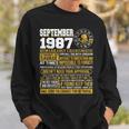 Regali Di Compleanno Di Settembre Nato Settembreergine 1987 Divertente Felpa Regalos para él