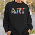 Regalo Di Amanti Dell'arte Pittura Astratta Felpa Regalos para él