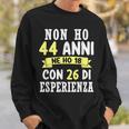 Regalo Divertente Non Ho 44 Anni Di Compleanno Uomo Donna Felpa Regalos para él