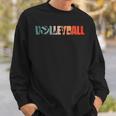 Retro Beacholleyballintageolleyball S Sweatshirt Geschenke für Ihn