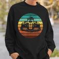 Retro Formula 1 Racing Car Sunset Sweatshirt Geschenke für Ihn