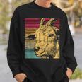 Retro Goat Sweatshirt Geschenke für Ihn