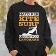 Retro Kiteboard Regalointage Nato Per Kitesurf Felpa Regalos para él