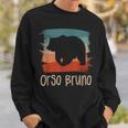 Retrointage Orso Bruno Felpa Regalos para él