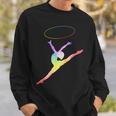 Rhythmic Sports Gymnastics Sports Tyre Gymnastics Rsg Sweatshirt Geschenke für Ihn