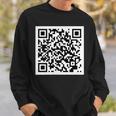 Rick Roll Qr Sweatshirt Geschenke für Ihn