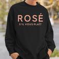 Rosé S'ilous Plaît Rosé Bitte S Sweatshirt Geschenke für Ihn