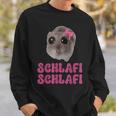 Sad Hamster Schlafi Schlafi Sweatshirt Geschenke für Ihn