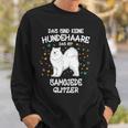 Samoje Glitter Dog Holder Dog Fun Sweatshirt Geschenke für Ihn