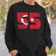 Samsun 55 Memleket Turkey Flag Idea Sweatshirt Geschenke für Ihn