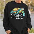 Sanibel Island Sea Turtle Sanibel Island Sweatshirt Gifts for Him