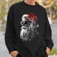 Santa Claus Christmas Motif X-Mas Sunglasses Santa Sweatshirt Geschenke für Ihn